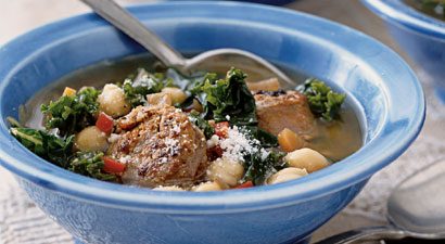 Portuguese Kale Soup With Beans